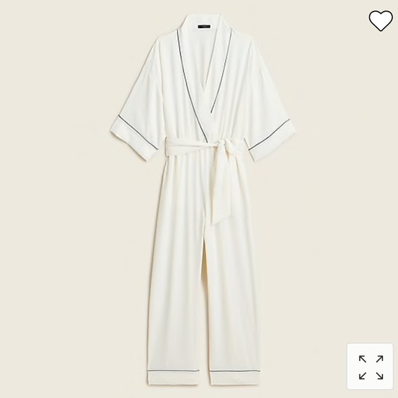 JCREW EASY LUXE JUMPSUIT - SZ Med - Picture 5 of 8